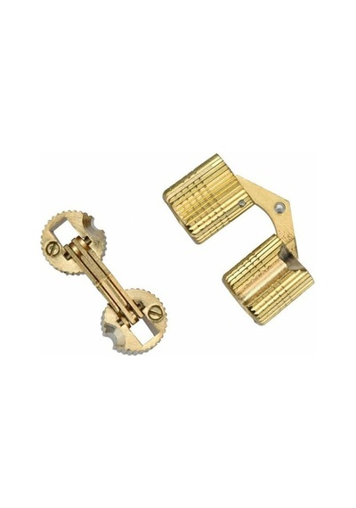 Silindir Masa Menteşesi Pirinç 10 Mm 1 Adet gold
