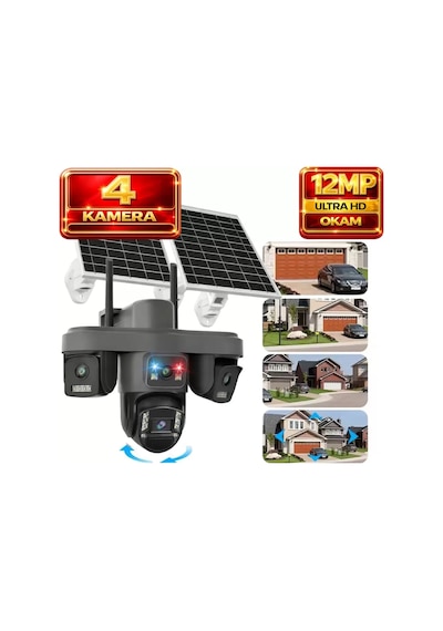 O-kam Ok-335premium4g 4g 4 Lens Aov Solar Çi Ft Panel Çakarli