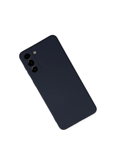 Newface - 754 - Samsung Galaxy Uyumlu  S21 Plus Kılıf Nano İçi Kadife Silikon - Ece-umay - - Lacivert