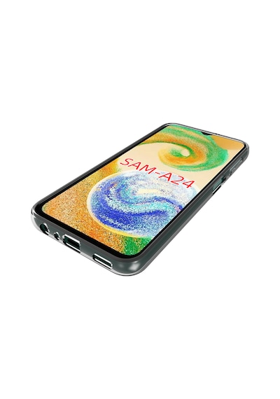 Zore Samsung Galaxy Uyumlu A24 Kılıf Omsy Süper Silikon Kapak - Renksiz