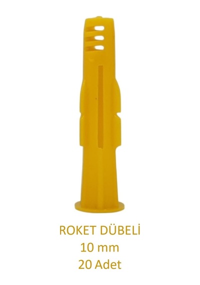 Roket Dübeli 10mm 20 Adet
