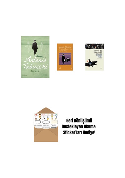 Requiem + Everest Açıkhava 34 - Fernando Pessoa Nın Son Üç Günü + Düşler Düşü + Okuma Sticker'ları