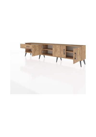 Arges Tv Ünitesi 2 Raflı Tek Çekmeceli 3 Kapaklı 220x30x51 Çam-çam Atlas Çam/atlas Çam - Atlas Çam Arges Tv Ünitesi 2 Raflı Tek Çekmeceli 3 Kapaklı 220x30x51 Çam-çam Atlas Çam/atlas Çam - Atlas Çam