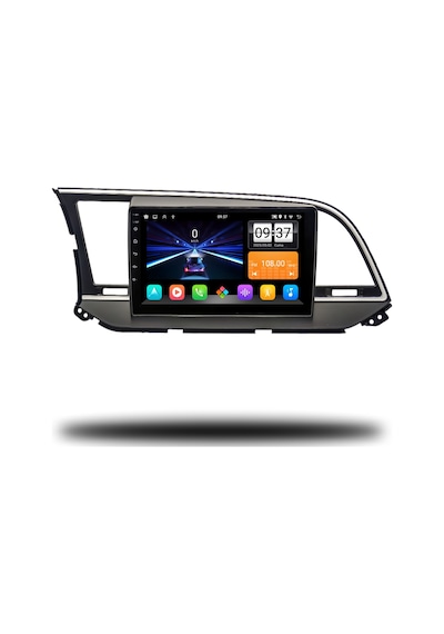 Snp Serisi Hyundai Elantra 2015 İle 2018 Uyumlu 9 İnç Android Multimedya Sistemi 4-64 Gb Hafıza Carplay Android Auto Ve Geri Görüş Kamerası 9"