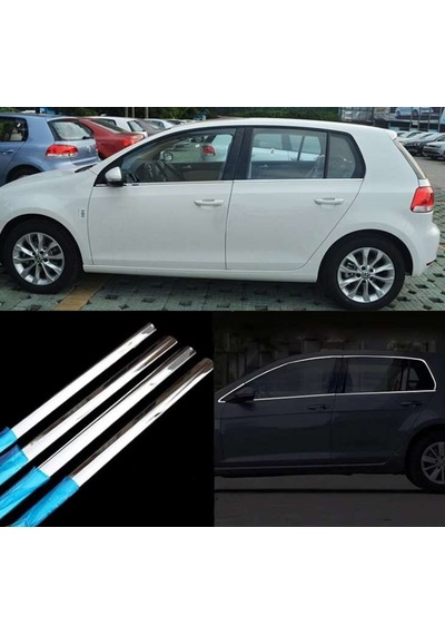 Volkswagen Golf 7 Golf 7,5 Cam Çıtası Krom