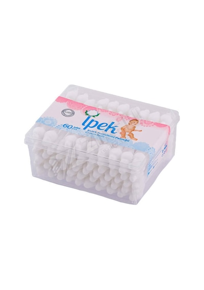 2 Adet İpek Kulak Pamuğu Bebek 60lı