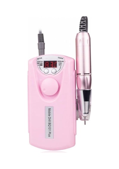 BQ101 Şarjlı Manikür Pedikür Tırnak Törpü Seti Pembe