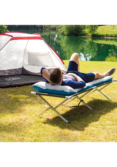 INTEX Camping Mat Şişme Minder-67 x 17 x 184CM Açık Gri