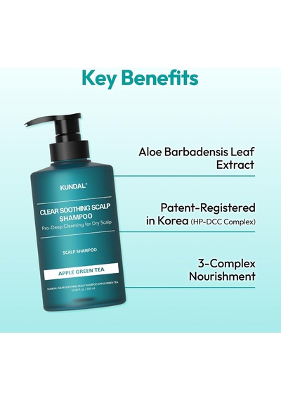 Kepek Karşıtı Giderici Bakım Şampuanı Dandruff Relief Shampoo Apple Green Tea