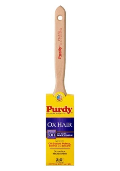 Ox-saç Fırçası Beyaz Çin Bristle Ressam Fırçası Düz 3 Inç 144300030 Genel