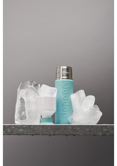 Dopper Insulated Yalıtımlı Termos Şişe 350 Ml - Okyanus Mavisi Turkuaz / Beyaz