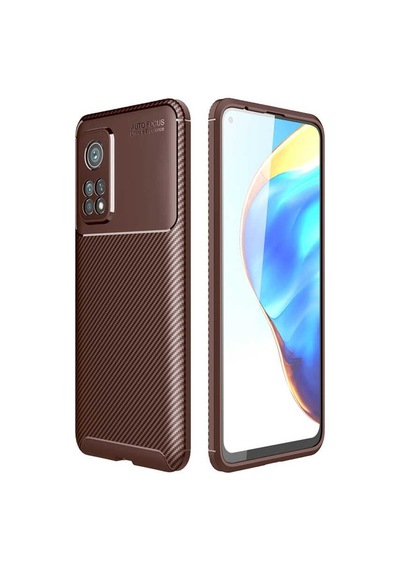 Xiaomi Mi 10T 5G Kılıf Zore Negro Karbon Tasarım Silikon Kılıf