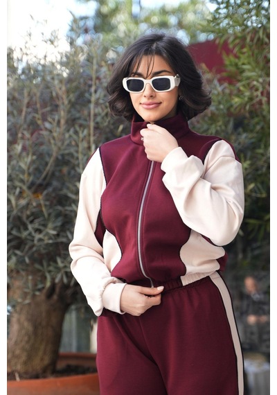 Gigi Wardrobe Chelsea Sport Takım Bordo Bordo