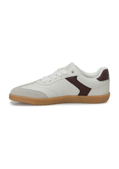 U.S. Polo Assn. U.s. Polo Assn. Sore Pu Bej Kadın Sneaker 000000000102695886 Bej-bordo