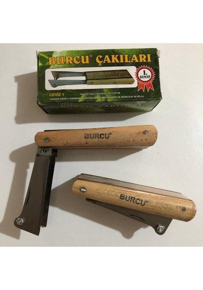 Çift Ağızlı Ceviz Için Burcu Aşı Bıçağı Çakısı