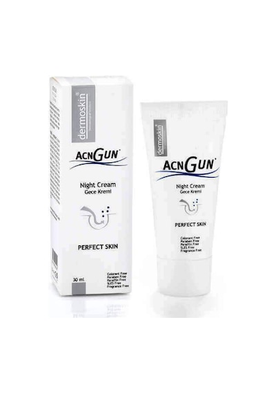 Dermoskin Acnegun Onarıcı Gece Kremi 30 ML