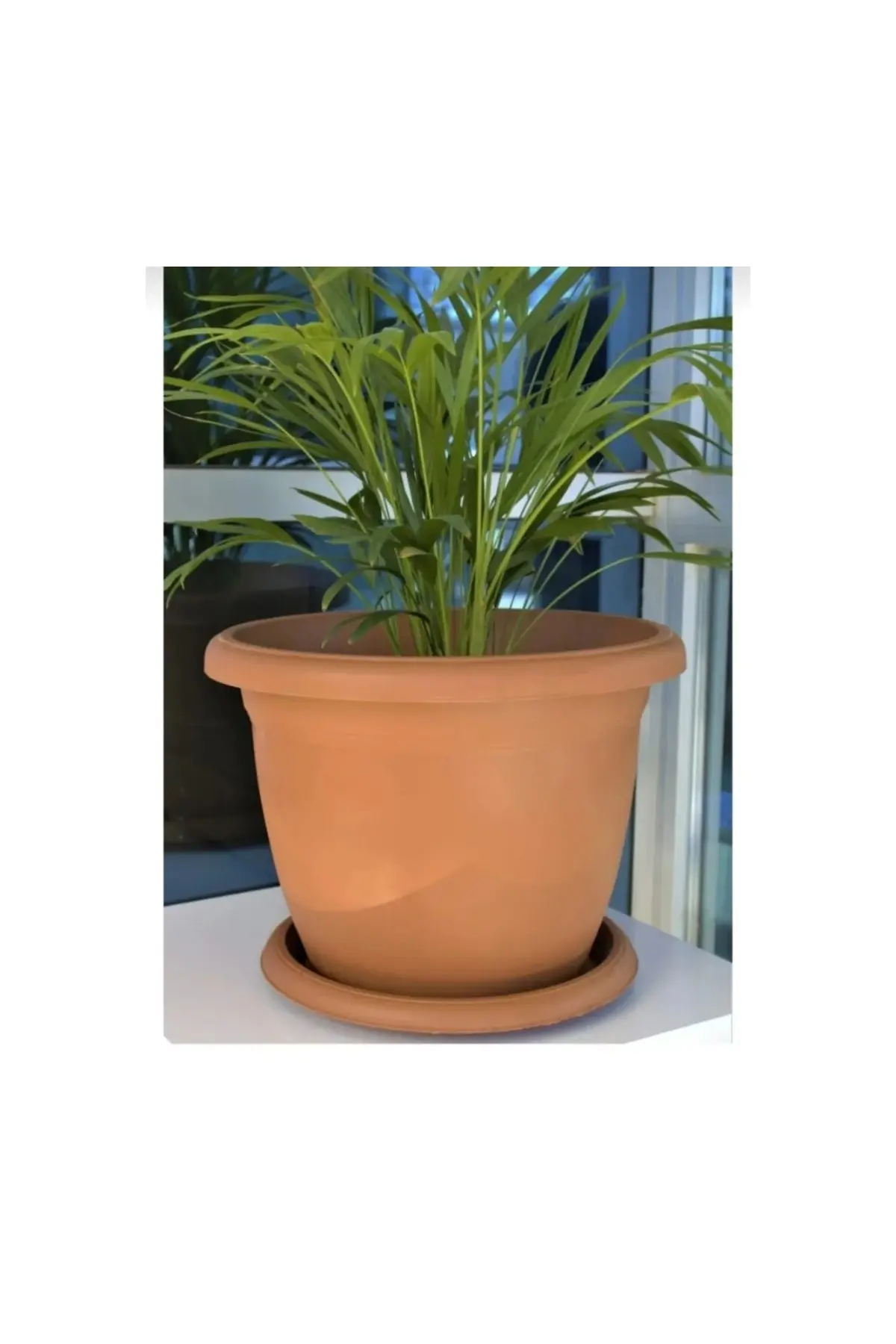 Villa Saksı 22 Litre Geniş Hacimli Saksı 39x32 Cm İç & Dış Mekan Şık Tasarım Diğer