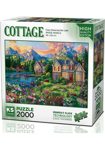 Ks Games 2000 Parça Göl Kenarında Puzzle