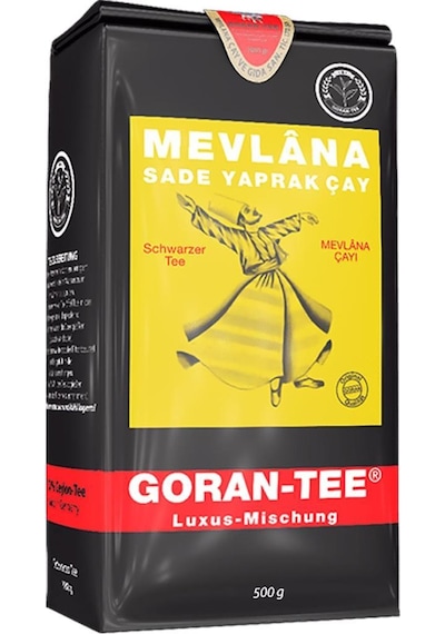 Mevlana Sade Yaprak Goran Tee Siyah Dökme Çay 500GR