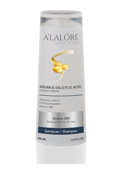 Expert Argan & Salıcylıc Asit Yıpranmış Saçlar İçin Onarıcı Bakım Şampuanı - 400 Ml