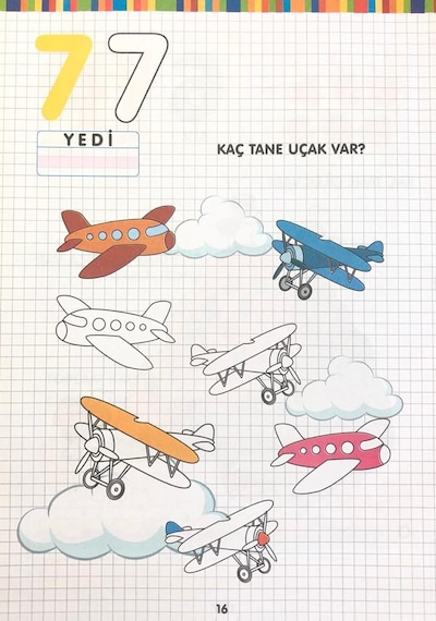 Neşeli ve Eğlenceli Rakamlar- Karatay Çocuk Yayınları