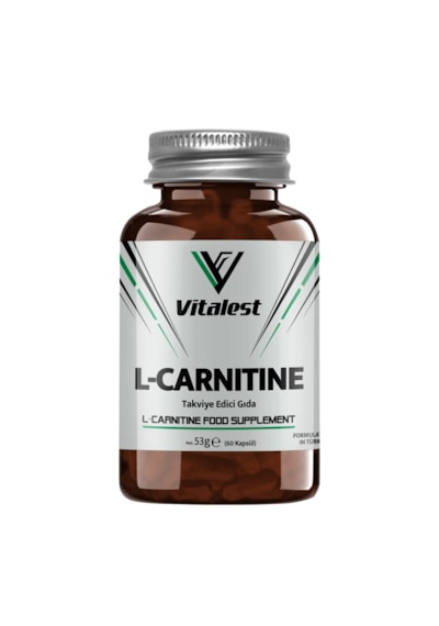 Vitalest L-carnitine 53 G 60 Kapsül Takviye Edici Gıda