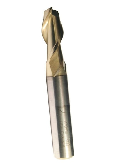 14mm Zps 2 Ağız Kısa Alüminyum Frezesi Dın327 Zrn