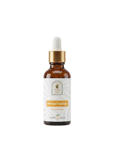 %100 Saf Portakal Kabuğu Uçucu Yağı 10 Ml - Soğuk Sıkım Doğal Aromaterapi Yağı 10 ML