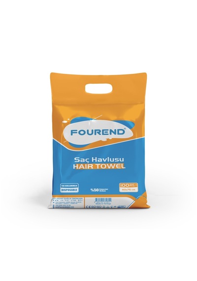 Tek Kullanımlık Saç Havlusu Tek Paketli 70x40