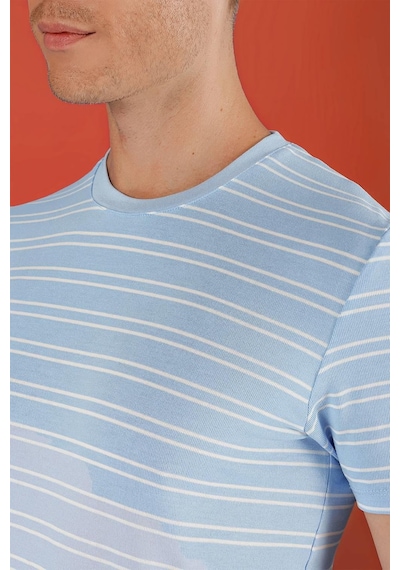 Efor Ts 851 Mavi Spor T-shirt Mavi
