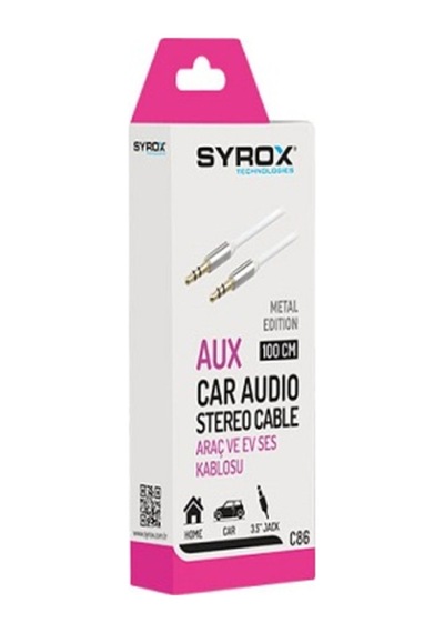 C86 Aux Araç Ve Ev Ses Kablosu / Car Audio Stereo Cable