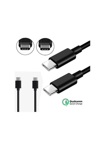 Wozlo Android iOS Uyumlu MacBook Usb Type C Hızlı Şarj Data Kablosu (533636180)