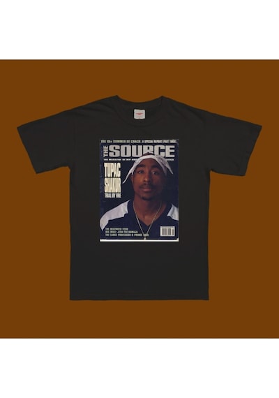 Startmore Tupac 01 T-shirt Siyah