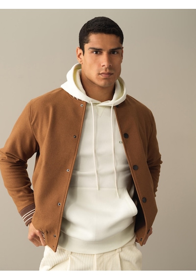 Xint Camel Regular Fit Bomber Yaka Mont 190516