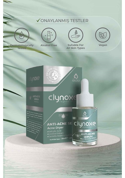 Clynoxe Acne Akne Karşıtı Yüz Serumu 30 ML