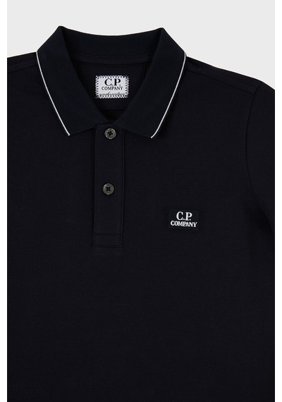 C.p. Company Çocuk Polo Yaka T Shirt 10ckpl023 005263w 888 Lacivert