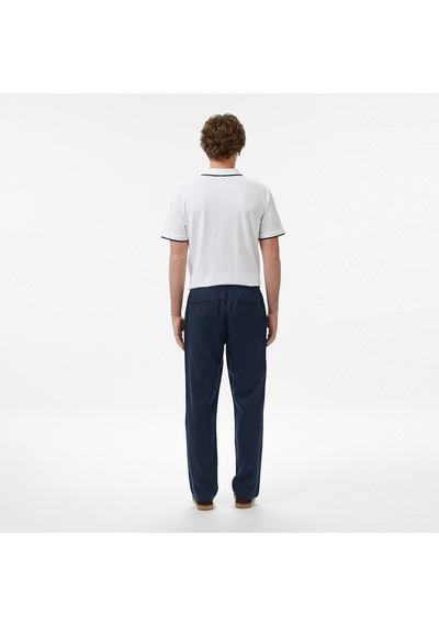 Nautica Erkek Lacivert Regular Fit Keten Pantolondüzp65215t