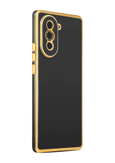 Zore Huawei Nova 10 Pro Kılıf Omsy Bark Kapak - Siyah