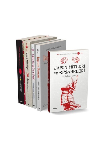 Maya Japon Seti - 5 Kitap Takım - F. Hadland Davis - Maya Kitap