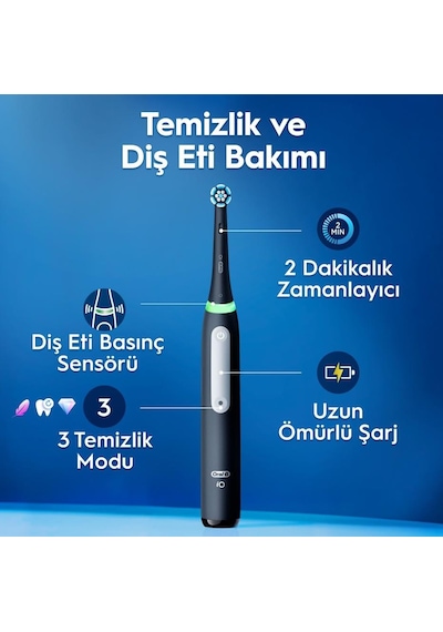 Oral-b İo3 Şarjlı Diş Fırçası Ve 3 Lü Yedek Başlık Holiday Edition