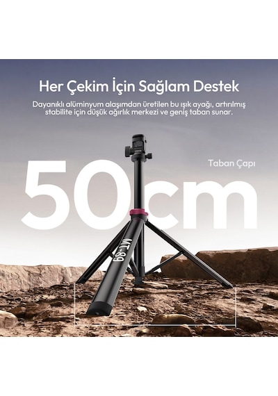 Ulanzi Mt-89 200cm Quick Release 360 Panoramic Işık Standı Tripod - T082a