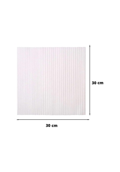 Senal Ticaret 30 Adet 30 X 30 Cm/kalınlık 2 Mm Taşınma Malzemesi, Köpük Ambalaj, Tabak Bardak Koruma Köpüğü Be