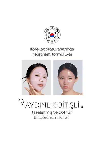 Dermal Seoul Face Gül Pdrn Onarıcı Glow Işıltı Veren Eriyen Kore Maskesi Hidrojel Maske 34 Gr 2 Adet