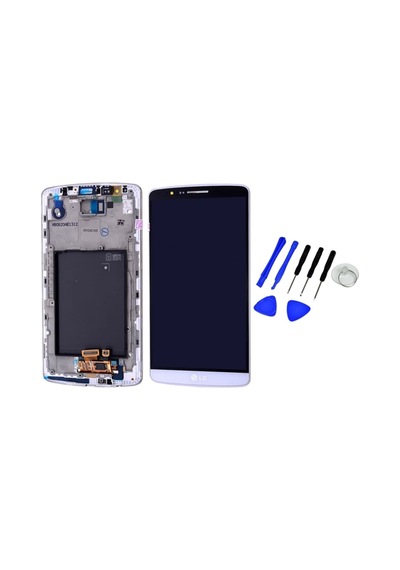 LG Uyumlu G3 D855 Lcd Ekran Dokunmatik Çıtalı + Tamir Seti
