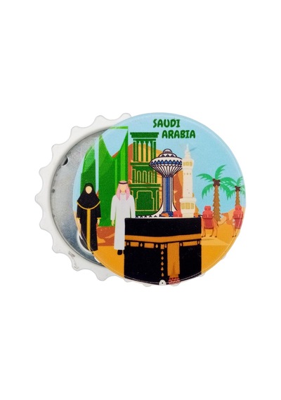 Suudi Arabistan Temalı Magnet Kapak Açacak