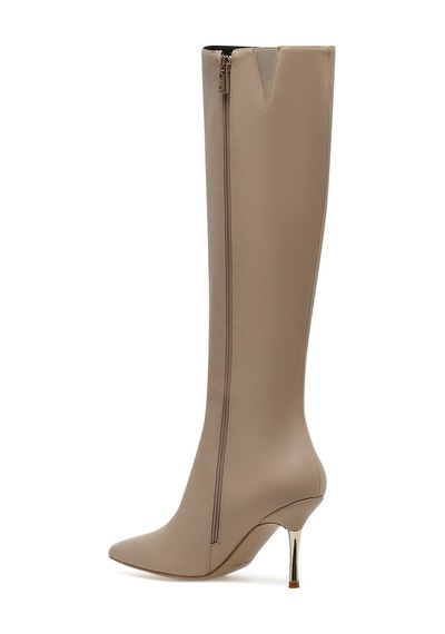 Nine West Berısa 2pr Nude Kadın Topuklu Çizme Bej