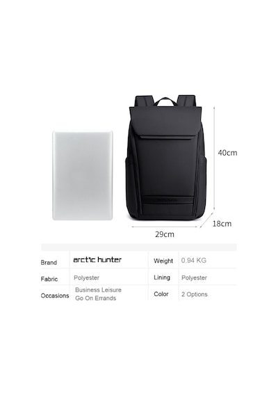 Arctic Hunter B00559 Gri Sırt Çantası Diğer