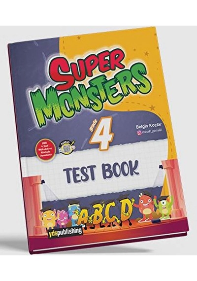 Yds Publishing Super Monsters 4 Test Book