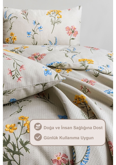 Elart Frezya Pike Çift Kişilik Çok Renkli