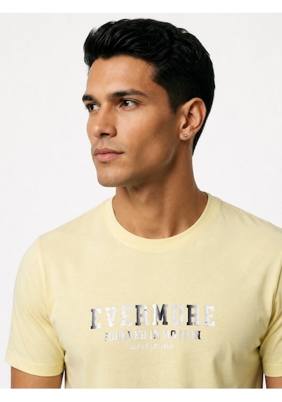 LOFT Regular Fit Erkek Tshirt K.kol Lf2042951 Q1.v1 Sarı